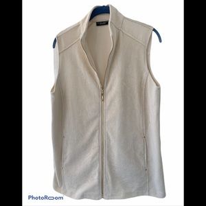 Susan Graver winter white vest